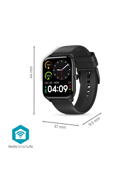 Nedis BTSW30BK Montre SmartLife