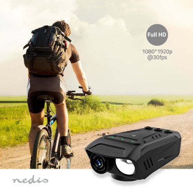 Nedis CCAM100BK Caméra de cyclisme