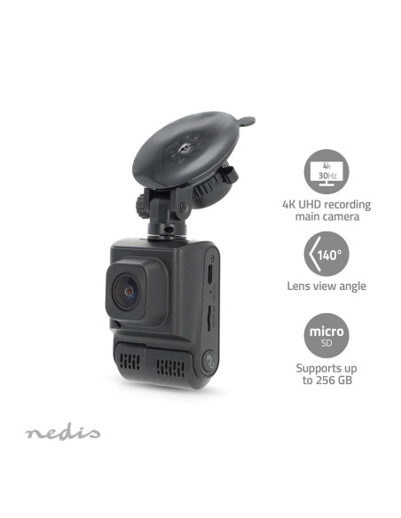 Nedis DCAM2024BK Caméra Embarquée