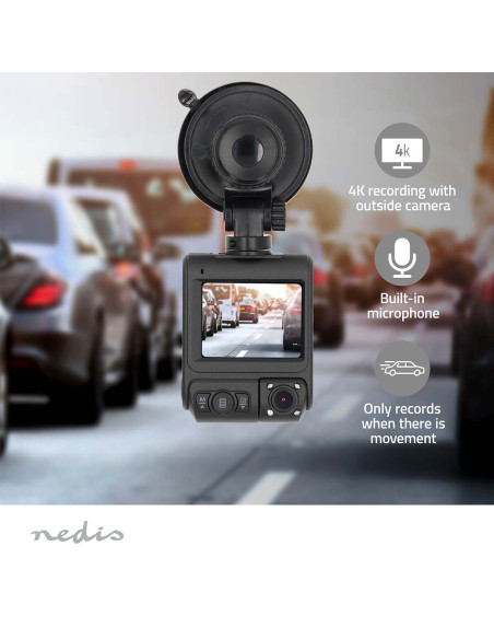 Nedis DCAM2024BK Caméra Embarquée
