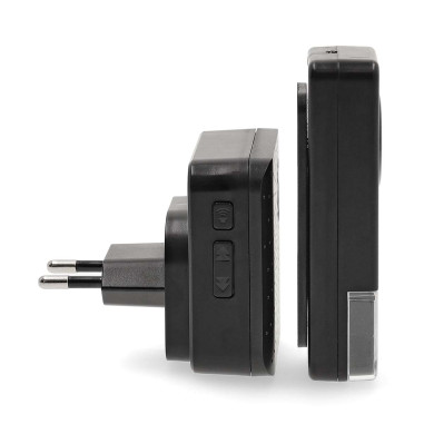 Nedis DOORB310BK2 Kit de sonnette sans fil