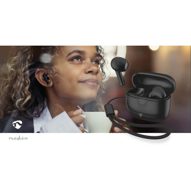Nedis HPBT2400BK Écouteurs entièrement sans fil