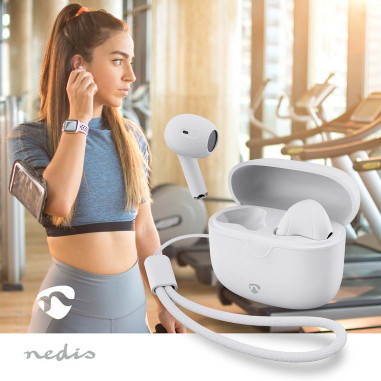 Nedis HPBT2400WT Écouteurs entièrement sans fil