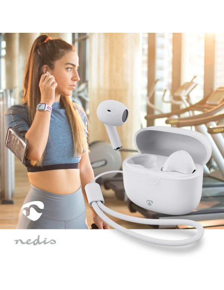 Nedis HPBT2400WT Écouteurs entièrement sans fil