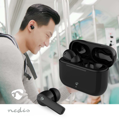 Nedis HPBT2425BK Écouteurs entièrement sans fil