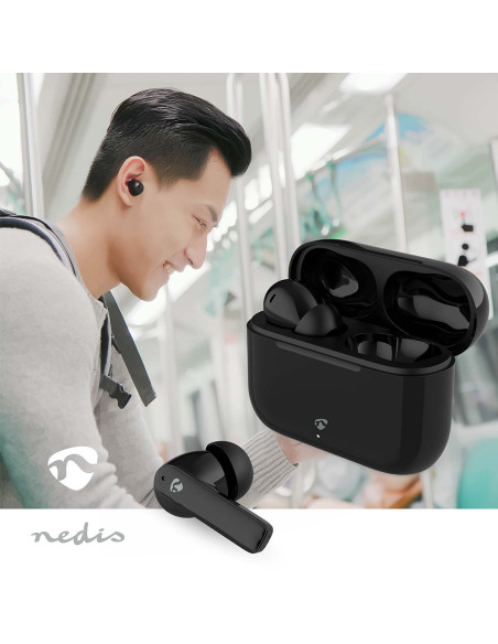 Nedis HPBT2425BK Écouteurs entièrement sans fil