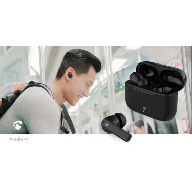 Nedis HPBT2425BK Écouteurs entièrement sans fil