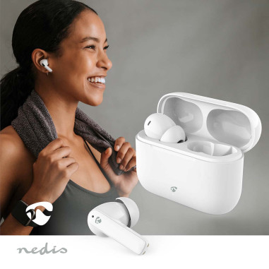 Nedis HPBT2425WT Écouteurs entièrement sans fil