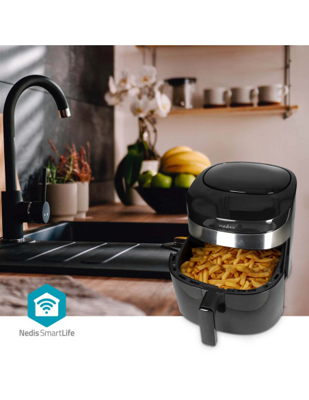 Nedis KAAF180BKW Friteuse à air chaud SmartLife