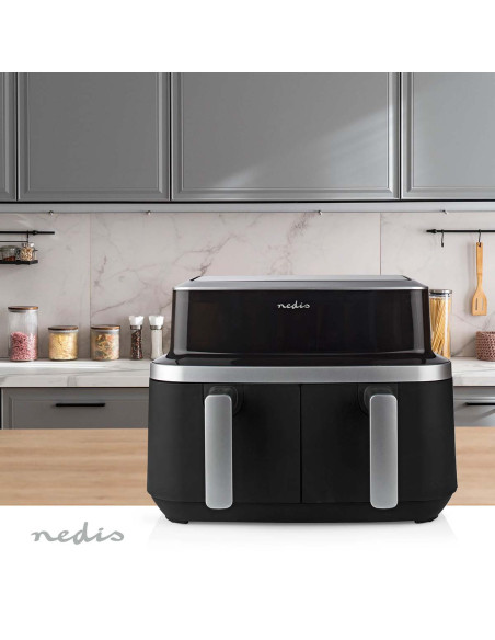 Nedis KAAF320BK Friteuse à air chaud Double