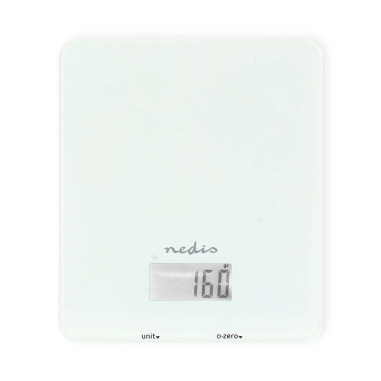 Nedis KASC800WTW Balance de cuisine SmartLife