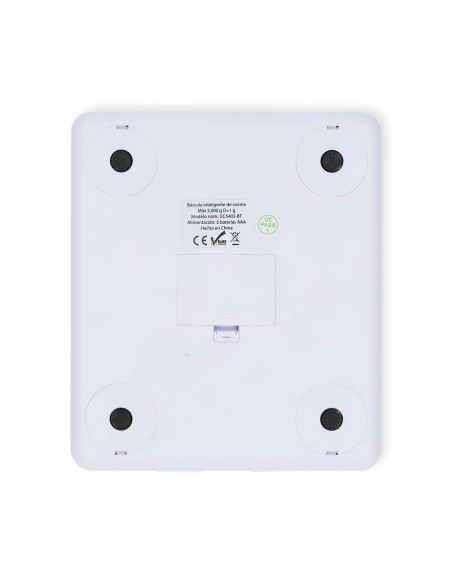Nedis KASC800WTW Balance de cuisine SmartLife