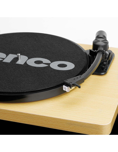 Lenco L-30WD Plateau tournant avec arrêt automatique et encodage PC Wood