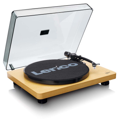 Lenco L-30WD Plateau tournant avec arrêt automatique et encodage PC Wood