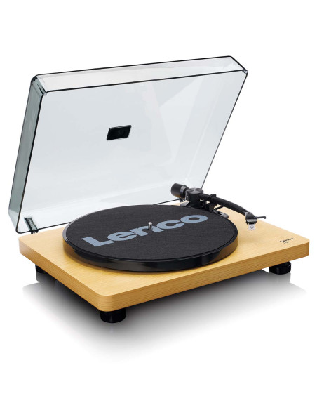 Lenco L-30WD Plateau tournant avec arrêt automatique et encodage PC Wood