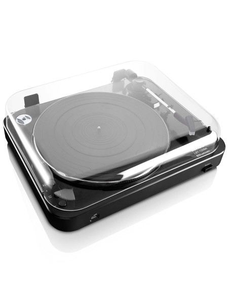 Lenco LBT-120BK Lecteur de disques avec encodage direct et Bluetooth® Noir