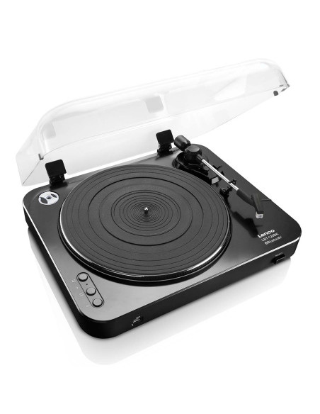 Lenco LBT-120BK Lecteur de disques avec encodage direct et Bluetooth® Noir