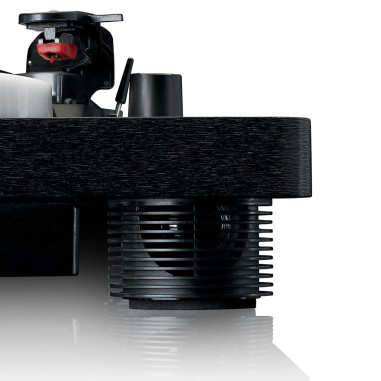 Lenco LS-50LEDBK Lecteur de disques avec haut-parleurs et lumières pour l'encodage PC