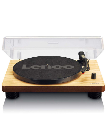 Lenco LS-50WD LS-50WD Platine vinyle avec haut-parleurs intégrés USB Encoding Wood