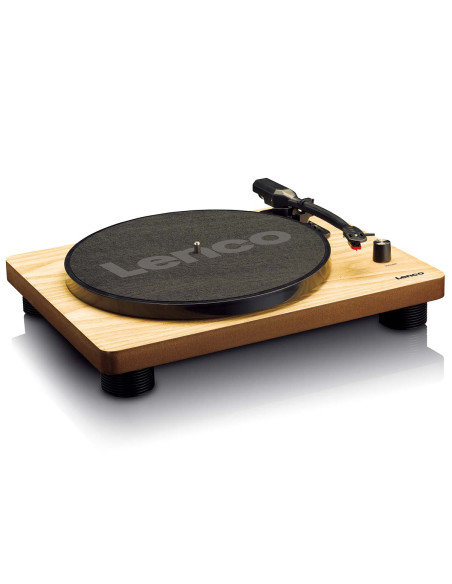 Lenco LS-50WD LS-50WD Platine vinyle avec haut-parleurs intégrés USB Encoding Wood