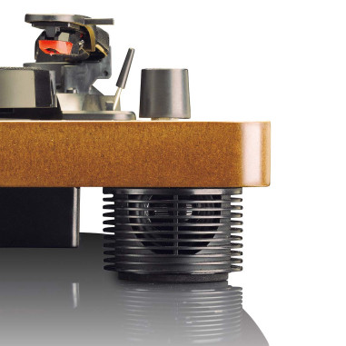 Lenco LS-50WD LS-50WD Platine vinyle avec haut-parleurs intégrés USB Encoding Wood
