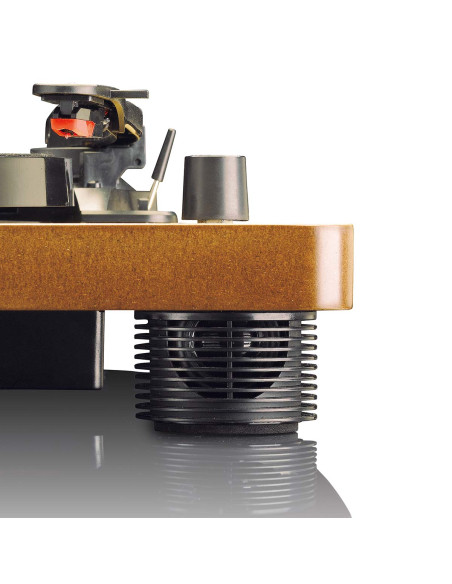 Lenco LS-50WD LS-50WD Platine vinyle avec haut-parleurs intégrés USB Encoding Wood