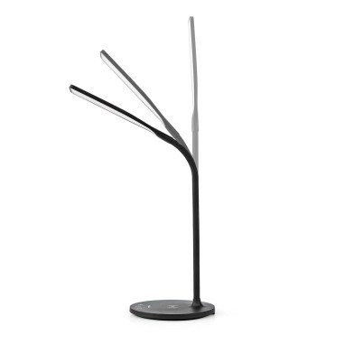 Nedis LTLGQ4M2BK Lampe LED avec chargeur sans fil