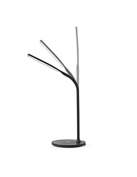 Nedis LTLGQ4M2BK Lampe LED avec chargeur sans fil
