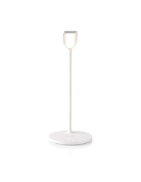 Nedis LTLGQ4M2WT Lampe LED avec chargeur sans fil