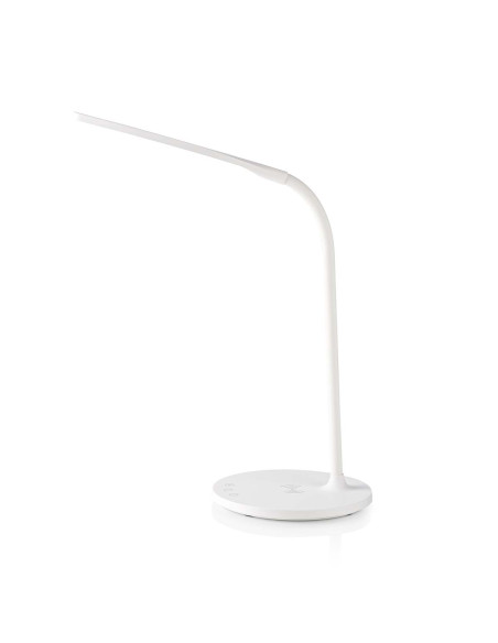 Nedis LTLGQ4M2WT Lampe LED avec chargeur sans fil