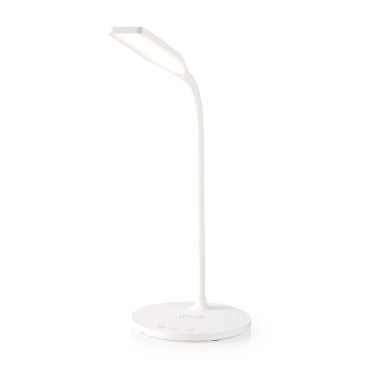 Nedis LTLGQ4M2WT Lampe LED avec chargeur sans fil