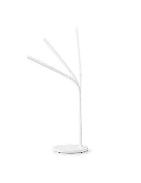 Nedis LTLGQ4M2WT Lampe LED avec chargeur sans fil