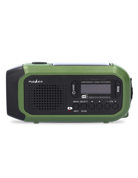 Nedis RDDBCR2000GN Radio d'urgence