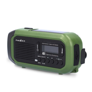 Nedis RDDBCR2000GN Radio d'urgence