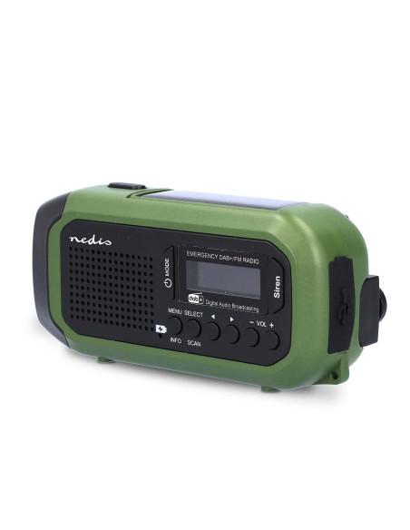 Nedis RDDBCR2000GN Radio d'urgence