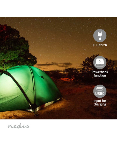 Nedis RDDBCR2000GN Radio d'urgence