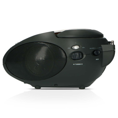 Lenco SCD-24 WHITE Radio FM stéréo portable avec CD Blanc