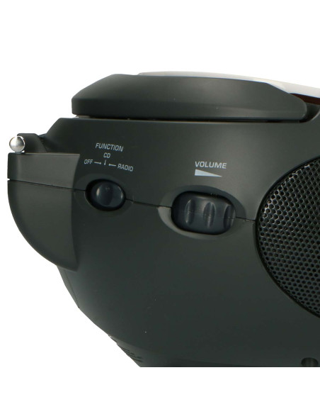 Lenco SCD-24 WHITE Radio FM stéréo portable avec CD Blanc