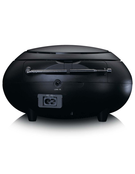 Lenco SCD-331BK Radio portable CD/MP3 avec USB et Bluetooth Noir