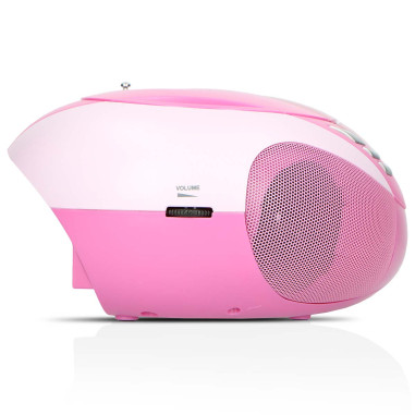 Lenco SCD-37 USBPINK SCD-37 USB Pink Portable FM Radio CD and USB player Pink