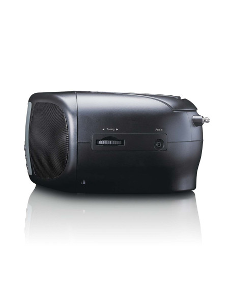 Lenco SCD-860BK Radio portable DAB+/FM avec lecteur CD Bluetooth® et grand écran couleur LCD Noir