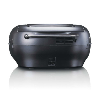Lenco SCD-860BK Radio portable DAB+/FM avec lecteur CD Bluetooth® et grand écran couleur LCD Noir