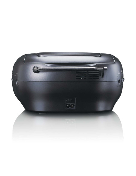 Lenco SCD-860BK Radio portable DAB+/FM avec lecteur CD Bluetooth® et grand écran couleur LCD Noir