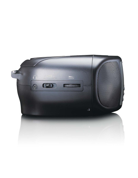 Lenco SCD-860BK Radio portable DAB+/FM avec lecteur CD Bluetooth® et grand écran couleur LCD Noir