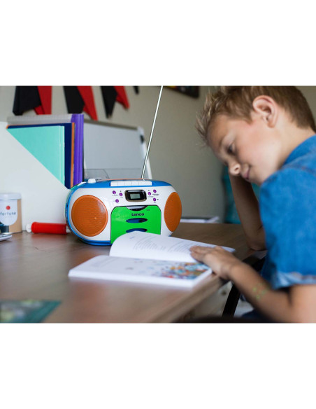 Lenco SCD-971 Radio portable avec CD et cassette Kids Multi Colour