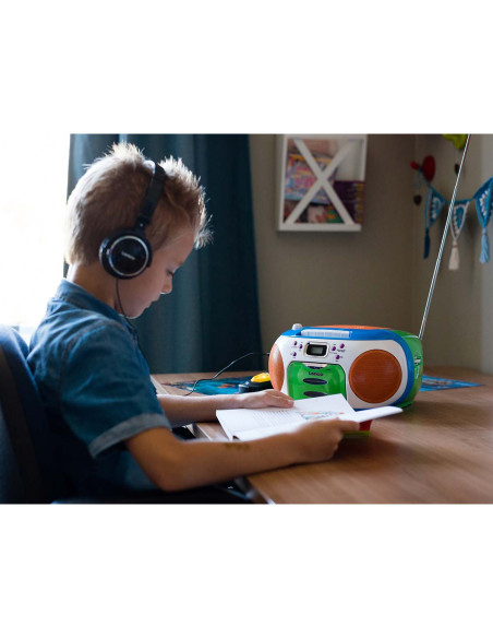 Lenco SCD-971 Radio portable avec CD et cassette Kids Multi Colour