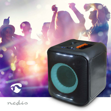 Nedis SPPT2450BK Haut-parleur BlueTooth® Party