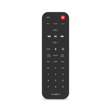 Nedis SPPT2480BK Haut-parleur BlueTooth® Party