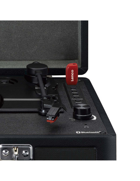 Lenco TT-115BK Platine rétro BT USB play/encode Aux