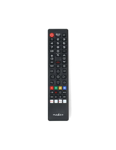 Nedis TVRC45LGBK Télécommande de remplacement